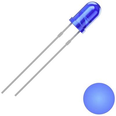 Quadrios 2111O151 Bedrade LED Blauw Rond 3 mm 1300 mcd 30 ° 20 mA 3 V Quadrios 2111O151 Bedrade LED Blauw Rond 3 mm 1300 mcd 30 ° 20 mA 3 V