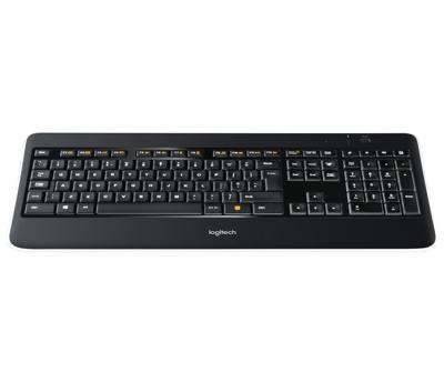 Wireless Illuminated Keyboard K800 - Toetsenbord - backlit - draadloos - 2.4 GHz - Italiaans Wireless Illuminated Keyboard K800 - Toetsenbord - backlit - draadloos - 2.4 GHz - Italiaans