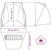 VidaXL Vistent waterdicht camouflage - thumbnail