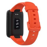 By Qubix - Siliconen sportbandje - Oranje - Compatible met Xiaomi Smart band 7 Pro - Compatible Xiaomi bandje - thumbnail