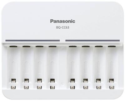 Panasonic BQ-CC63E Batterijlader NiMH AAA (potlood), AA (penlite) Panasonic BQ-CC63E Batterijlader NiMH AAA (potlood), AA (penlite)