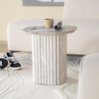 By-Boo Bijzettafel 'Dorique' Marmer, 45 x 45cm - thumbnail