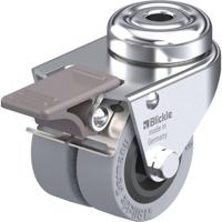 Blickle LMDA-VPA 50G-FI Dubbel zwenkwiel Wieldiameter: 50 mm Draagvermogen (max.): 80 kg 1 stuk(s) - thumbnail