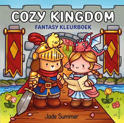 Deltas Cozy Kingdom Fantasy kleurboek Jade Summer