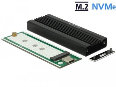 Delock 42600 M.2 NVMe externe behuizing USB 3.1 Type-C Delock 42600 M.2 NVMe externe behuizing USB 3.1 Type-C