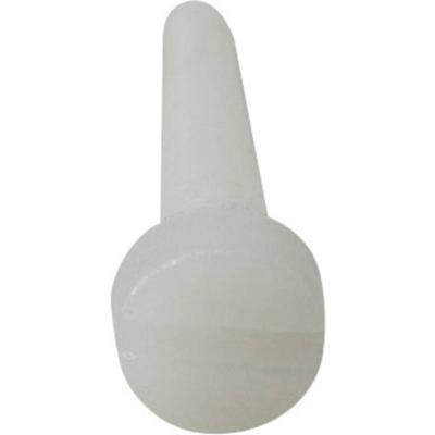 TOOLCRAFT 800270 Cilinderkopschroeven M4 40 mm Sleuf DIN 84 Kunststof, Polyamide 10 stuk(s)