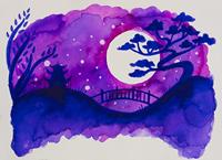 Sakura • koi color brush bordeaux - thumbnail