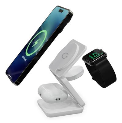 Draadloze oplader KSIX Cube 3en1