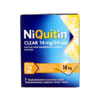 Niquitin Clear Pleisters 14mg Stap 2 - thumbnail