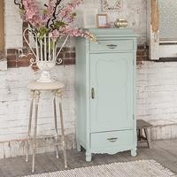 Clayre & Eef Barkruk Ø 34x78 cm Bruin Ijzer Textiel Rond Kruk - thumbnail