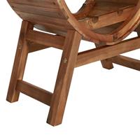 Wijnrek voor 13 flessen massief acaciahout - thumbnail