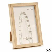 Fotolijsten WPC1020ML-1 Bruin Natuurlijk Plastic (6 Stuks) - thumbnail