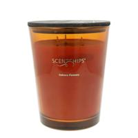 Geurkaars Sakura Flowers XL Geurkaars Kastanjebruin - 1870gr - Scentchips - thumbnail