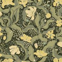 Dutch Wallcoverings Lina II - Bodri Green - Groen - thumbnail