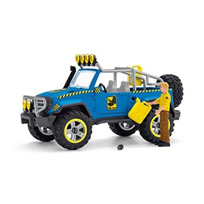 Schleich dinosaurs off-road voertuig met dino wachtpost 41464 Schleich dinosaurs off-road voertuig met dino wachtpost 41464