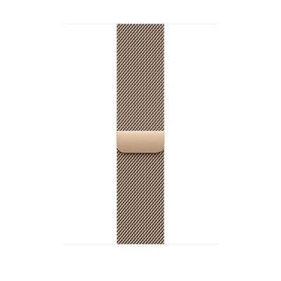 Apple Watch Band - Milanees bandje - 46 mm - Goud - M/L