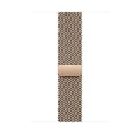 Apple Watch Band - Milanees bandje - 46 mm - Goud - M/L - thumbnail