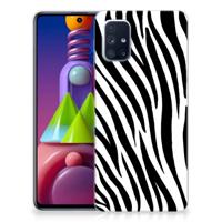 Samsung Galaxy M51 | TPU Hoesje | Zebra - thumbnail