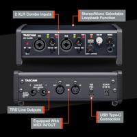 Tascam US-2x2HR USB Audio interface - thumbnail