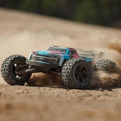 Arrma Kraton 6S V6 BLX RTR - Blauw/Paars