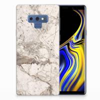 Samsung Galaxy Note 9 | TPU | Siliconen hoesje | Marmer Beige - thumbnail