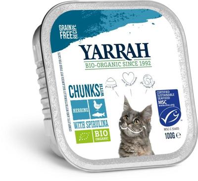 Yarrah Yarrah Kat Alucup Chunks Met Vis Bio (100g) Yarrah Yarrah Kat Alucup Chunks Met Vis Bio (100g)