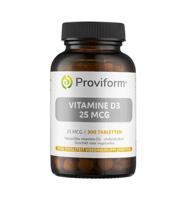 Proviform Vitamine D3 25mcg Tabletten - thumbnail