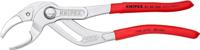 Knipex Sifon- en Connectorentang | 250 mm Lengte | Anti-Slip | Kunststof Bekleed | Verchroomd - 81 03 250 SB - thumbnail