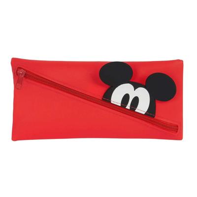 Schoolpennenzak Mickey Mouse Clubhouse Rood 22 x 11 x 1 cm