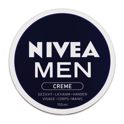 NIVEA MEN Creme Blik 150ml Voor gezicht, lichaam en handen Lichte Formule Met vitamine E Trekt Snel In bij Jumbo