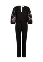 Aaiko Lizeth Vis 436 Jumpsuit 900 Black - thumbnail