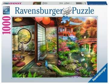 Puzzel Ravensburger Theehuis Japanse tuin 1000 stukjes