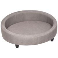 Flamingo Hondenbank Tourmaline M 74x62x26 Cm Bruin - thumbnail