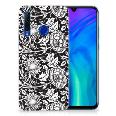 Honor 20 Lite | TPU Case | Black Flowers Honor 20 Lite | TPU Case | Black Flowers