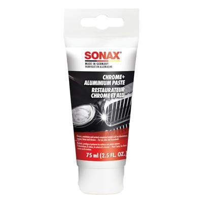SONAX polijstpasta "chrome & alupaste" chrome paste 75 ml alu-tube