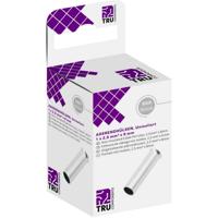 TRU COMPONENTS T1904C086 Adereindhulzen 2.5 mm² Ongeïsoleerd Zilver 500 stuk(s) - thumbnail