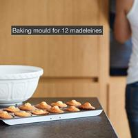 POINT-VIRGULE - Bakvorm 12 madeleines 40x21cm - thumbnail