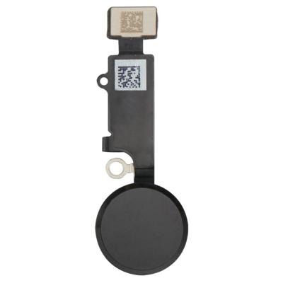 Home-knop Flex-kabel voor iPhone 8 ondersteunt geen vingerafdruk identificatie (zwart)