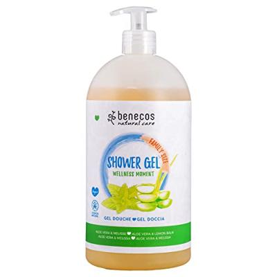 Benecos natural beauty Natural shower gel family size wellness moment 950 Milliliter