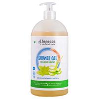 Benecos natural beauty Natural shower gel family size wellness moment 950 Milliliter - thumbnail