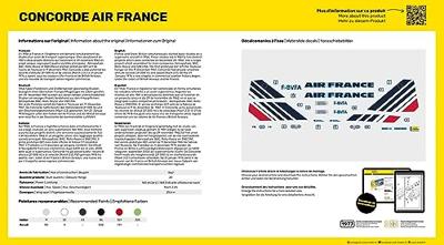 Heller 56445 STARTER KIT Concorde Bouwpakket Schaal 1:125