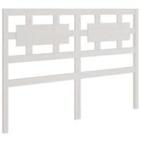 Bedframe massief hout wit 120x190 cm - thumbnail
