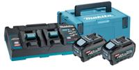 Makita accu startset xgt dc40rb/2xbl4050f - thumbnail