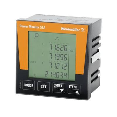 Weidmüller POWER MONITOR 51A Digitaal inbouwmeetapparaat