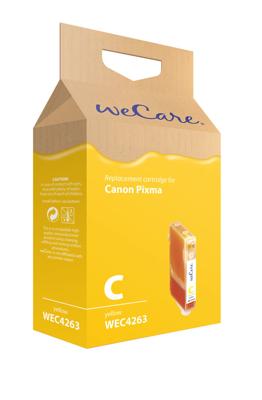 Wecare WEC4263 inktcartridge Geel 1 stuk(s) Wecare WEC4263 inktcartridge Geel 1 stuk(s)