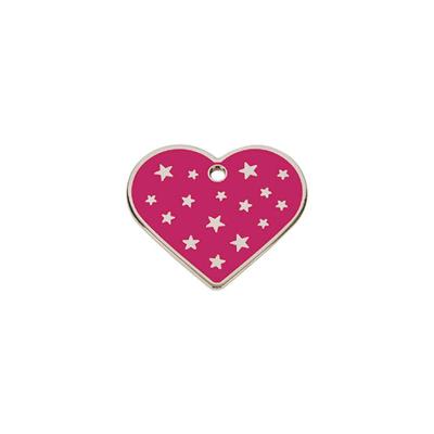 Naamplaatje voor halsband Imarc PetScribe Passion Roze Zilver