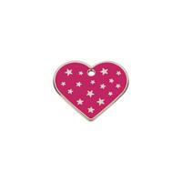Naamplaatje voor halsband Imarc PetScribe Passion Roze Zilver - thumbnail