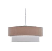 Kave Home Lampenkap 'Bianella' Rib Velvet, kleur Beige - thumbnail