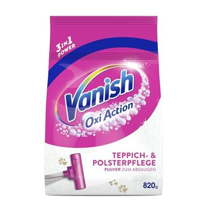 Vanish - Oxi Action Tapijt & Stoffering Reiniger - 820g Vanish - Oxi Action Tapijt & Stoffering Reiniger - 820g