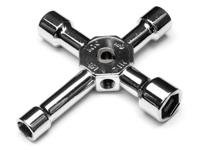 HPI - 4 way glow plug wrench (small) (74111) - thumbnail
